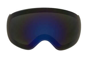 Bloc Mars Ski Snowboard Goggles RS51 Blue Fire Lens 